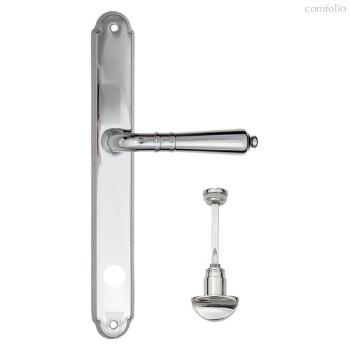 Дверная ручка на планке Fratelli Cattini "TOSCANA" WC-2 PL01-CR полированный хром - Fratelli Cattini