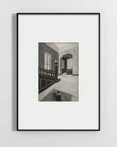 Интерьерный постер Halle, цвет бежевый - Louvre Home