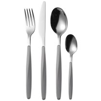 Набор из 24 столовых приборов Cutlery My Fusion, серые - Guzzini