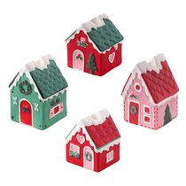 Набор из 4 подсвечников Grindsted из коллекции New Year Essential, 4 шт. - Tkano