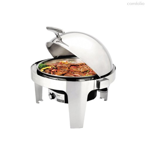 Мармит электрический 6,8 л круглый с откидной Roll-top крышкой нерж. 88 Series - SUNNEX