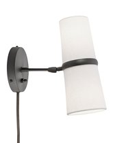 Чёрное бра Флемиш с проводом, цвет черный - Louvre Home