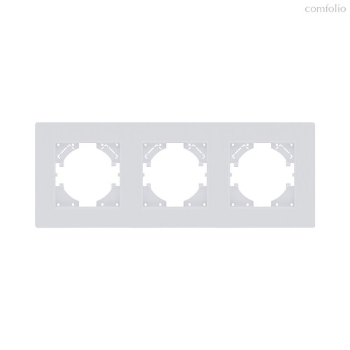 Рамка 3-постовая, белый матовый Kollinger Eleganz Plex EP3WM - Kollinger