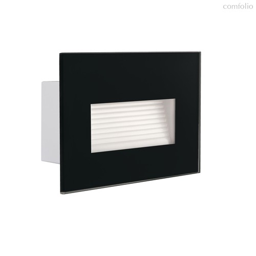 Подсветка лестниц уличная: Встраиваемый светильник для лестницы GLASI LED 3W P 4000К B - Kanlux