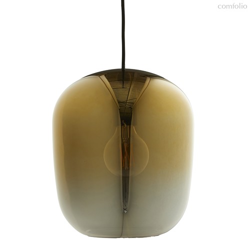 Лампа подвесная Ombre d35 см, стекло, золото - Frandsen