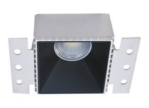 Click-Click Светильник встраиваемый, MR16, LED, GU10, IP20, черный, W74.5хL78.5, Монтаж. 75х75 мм, без лампы - Donolux