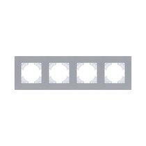 Рамка 4-постовая, стекло серый Kollinger Reflex MG RM4GY - Kollinger