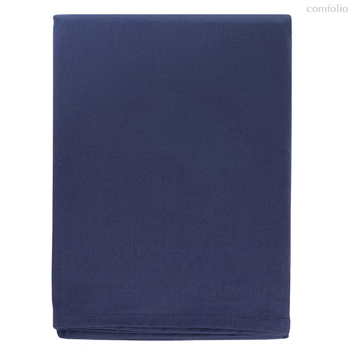 Скатерть из хлопка темно-синего цвета из коллекции Essential, 170х170 см - Tkano
