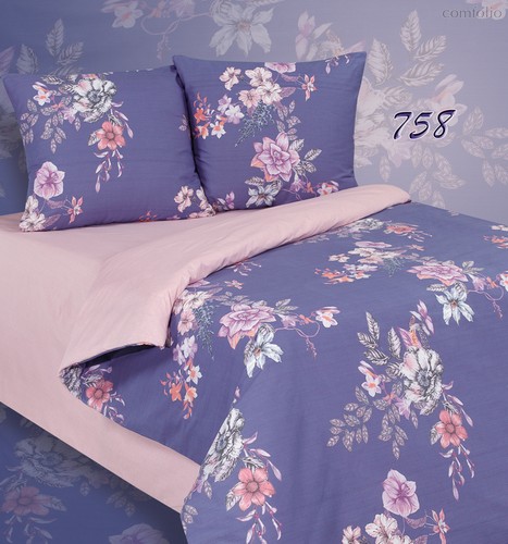 Комплект постельного белья ПА-4-758 Семья Поплин с наволочками 70х70х2 шт. - АльВиТек