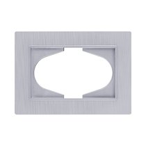 Рамка для двойной розетки, серый Kollinger Eleganz Plex EP120GY - Kollinger