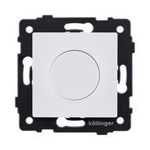 Светорегулятор для светодиодных ламп, проходной, 500W, белый матовый Kollinger REA-048WM для Aspekt, Eleganz, Reflex - Kollinger