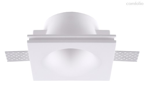 Donolux Elementare Светильник встраиваемый гипсовый, белый D 120х120 H 60 мм, галог. лампа MR16 GU5, - Donolux