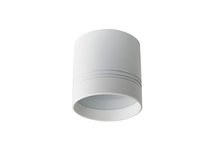 LED Barell светильник накладной, 9Вт, D79х79Hмм, 690Лм, 120°, 4000К, IP20, Ra80, PF65, 220-245В, белый RAL9003, источник питания в комплекте - Donolux