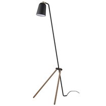 Лампа напольная Giraffe, дуб, черное матовое основание - Frandsen