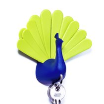 Ключница Peacock, синяя/зеленая - Qualy