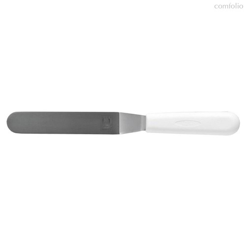 Лопатка кондитерская 35 см изогнутая нерж. с пласт. ручкой - P.L. Proff Cuisine