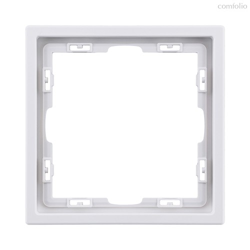 Рамка 1-постовая, белый глянцевый Kollinger Eclipse EC1WG - Kollinger