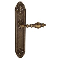 Дверная ручка Venezia Gifestion на планке PL90 античная бронза - Venezia Collezione