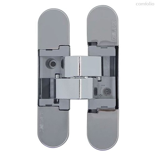 KUBICA K1019 DXSX, KOMBI HYBRID CL петля скрытая универсальная ПОЛИРОВАННЫЙ ХРОМ (40 kg) - Koblenz