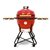 Керамический гриль-барбекю 24 дюйма CFG, цвет красный - Start Grill
