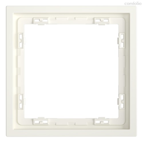 Рамка пластиковая VOLTUM S70 на 1 пост, хлопок - Voltum