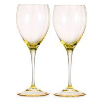 Набор бокалов для белого вина Moser Оптик 250 мл, 2 шт, желтый, п/к - Moser