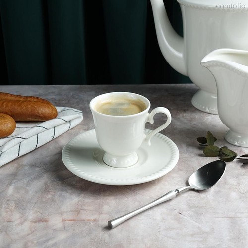 Кофейная пара 80 мл d 6,5 см h7 см Luxe Noble - Noble