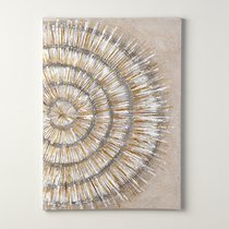 Панно декоративное Tessera beige №2, 50х70 см - Bergenson Bjorn