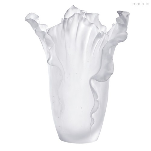 Ваза Decor de table Мак 30 см, хрусталь, белая, п/к - Decor De Table