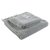 Полотенце банное с бахромой серого цвета Essential, 70х140 см - Tkano