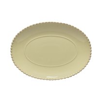 Блюдо овальное Pearl Lilly Green 34см PEA331-LLY (PEA331-03317P), цвет желтый/зеленый, 34 см - Costa Nova