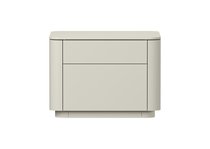 Тумба прикроватная Tammi 2 ящика ширина 50 см (дымка) - Ellipse