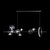 10023/1200L Подвесной светильник LOFT IT Molecule - Loft It