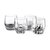 Набор стаканов для виски Waterford Миксолоджи 250 мл, 4 вида, 4 шт, хрусталь - Waterford