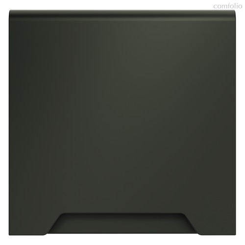 Накладка для розетки с заземлением, защитными шторками и крышкой, S70 титан - Voltum