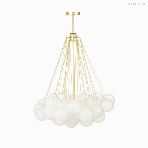 Люстра Hail диаметр 80, цвет белый/золотой - Cosmo