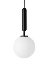 Чёрный подвесной светильник Орибо, цвет черный - Louvre Home