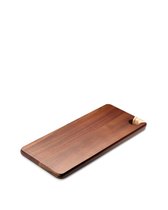 Sardis Сервировочная доска из древесины акации и ротанга 35 x 15 см - La Forma