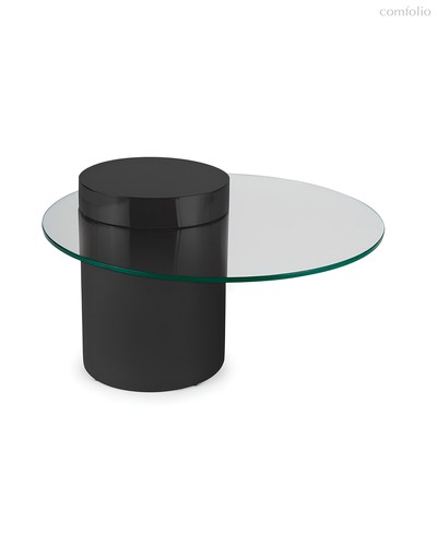 Чёрный кофейный столик Мартиника - Ø 90 см, цвет черный - Louvre Home