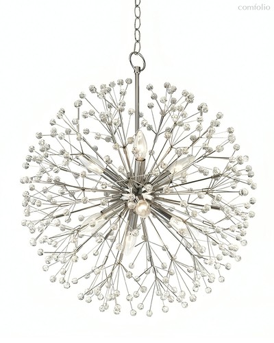 Серебряная люстра Норвич, цвет серебряный - Louvre Home
