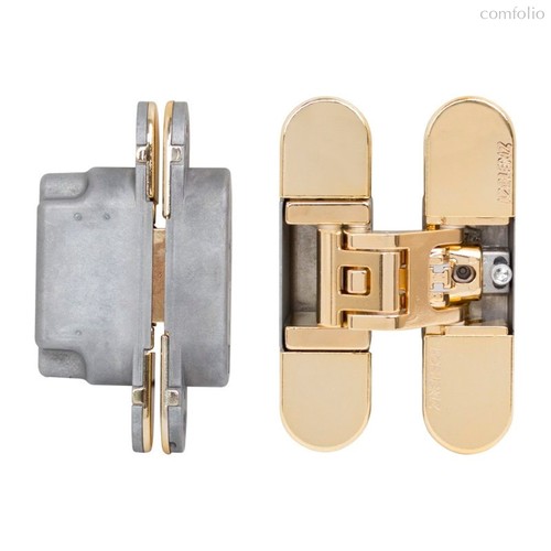 KUBICA 6700 DXSX, GOLD петля скрытая универсальная ЗОЛОТО (70 kg) - Koblenz