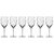 Набор бокалов для белого вина Krosno "Романтика" 270мл, 6 шт - Krosno