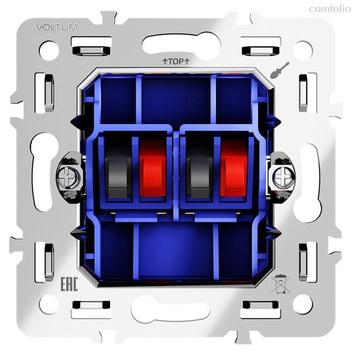 Механизм розетки акустической 4-местной, S70 - Voltum