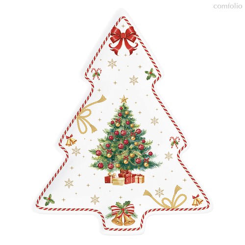 Блюдо Christmas Tale 20,5х25,5 см - Easy life
