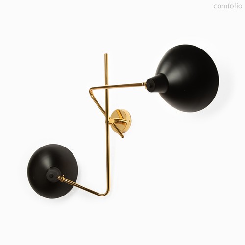 Бра Two Lookers ширина 113, цвет золотой/черный - Cosmo