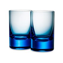 Набор стаканов для воды Moser Виски сет 220 мл, 2 шт, аквамарин, п/к - Moser