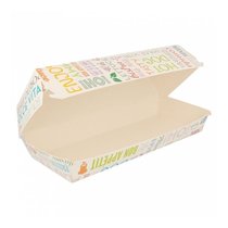 Коробка для панини, хот-дога Parole 26*12*7 см, 50 шт/уп, картон, Garcia de PouИспания - Garcia De Pou