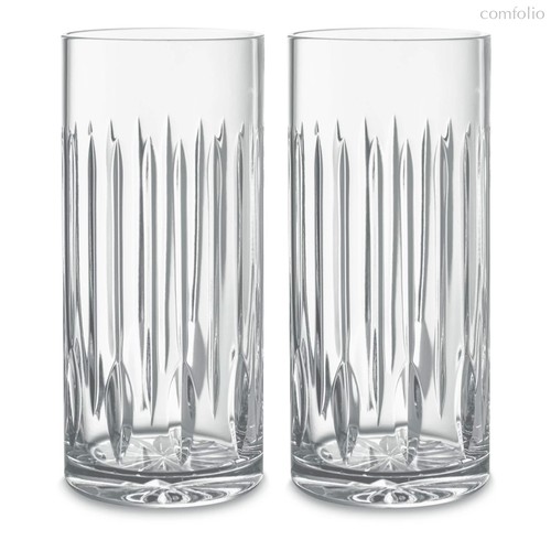 Набор стаканов для воды Decor de table Флоранс 350 мл, 2 шт, хрусталь, п/к - Decor De Table