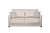 Диван Портофино (Portofino) 180 двухм раскл с кантом св-серый Colt030+Colt025 - Garda Decor