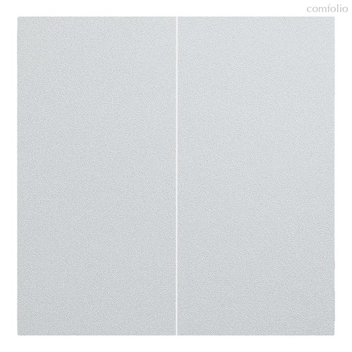 Клавиши для двухклавишного перекрестного выключателя 35614 SV, серебро - Rikett